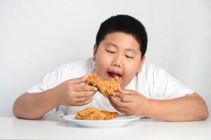 obesity due to depression